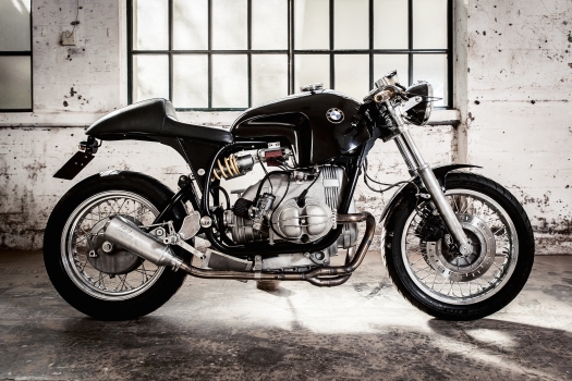 Sette Nero Manta RHS M BMW Caferacer Custom Motorcycle by Andrea Felice